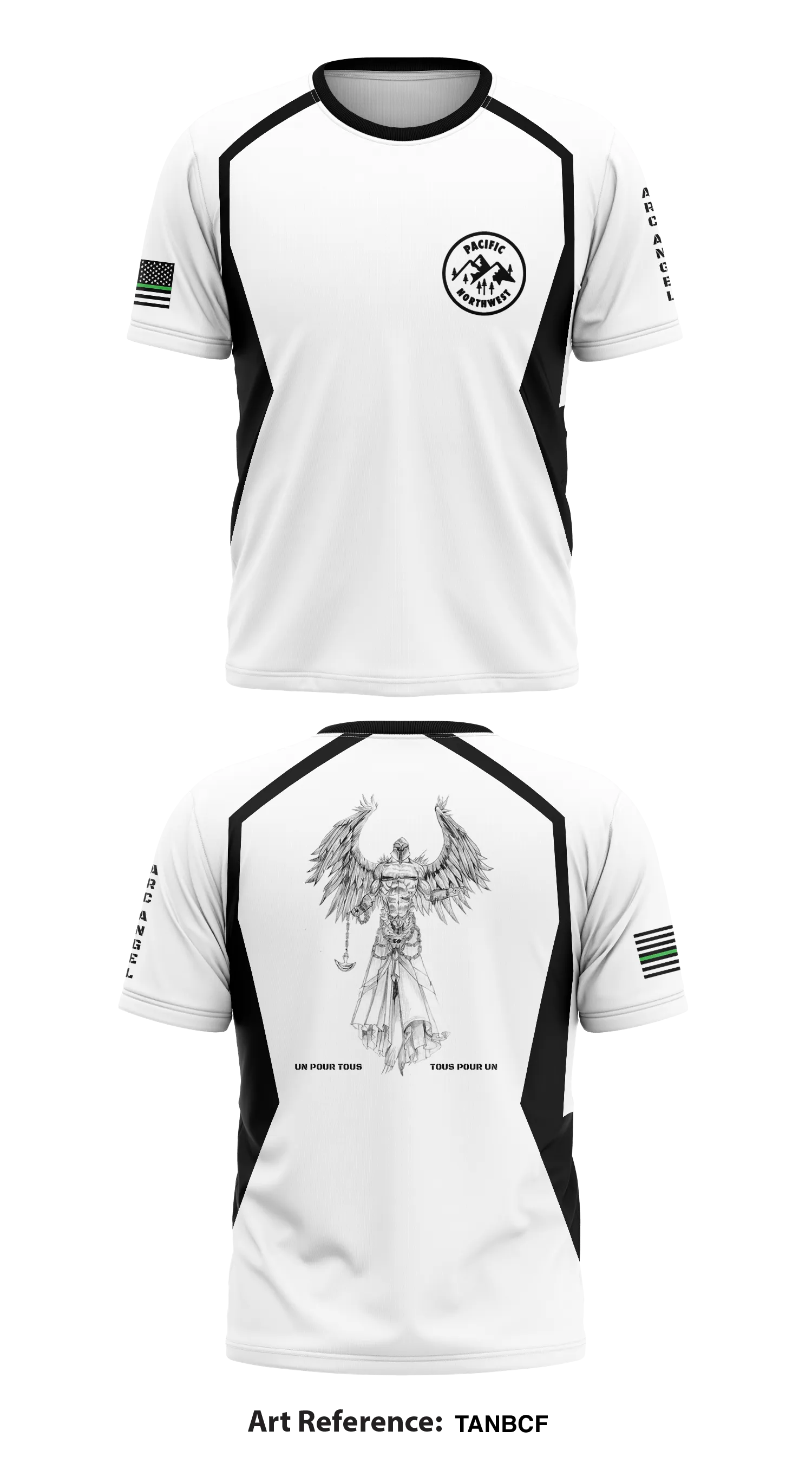 Arc Angel Store 1 Core Men's SS Performance Tee - tanbcf