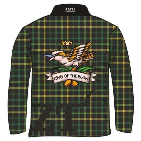 Australian | King of the Bush Flanny Design Fishing Shirt