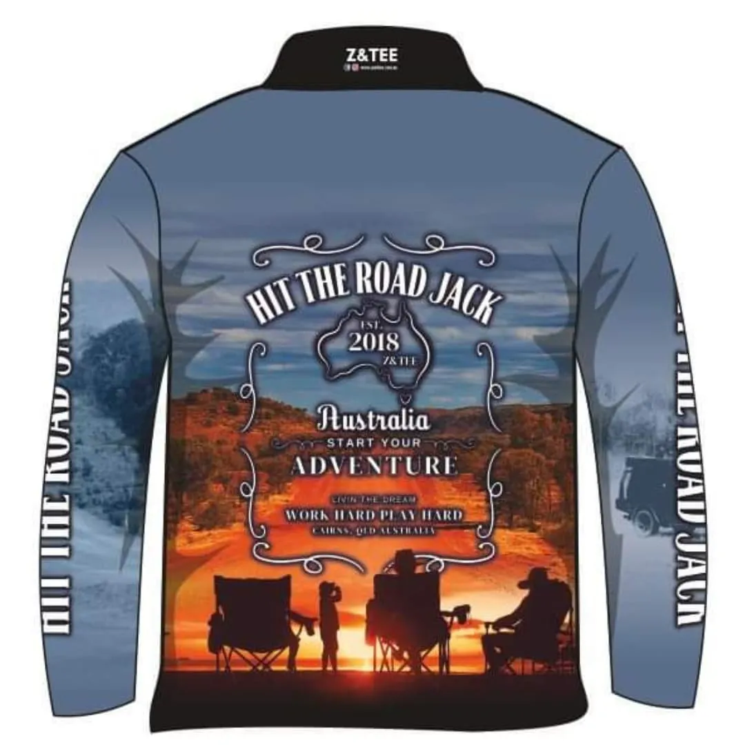 Camping & Caravanning | Hit the Road Jack Camping Adventure Fishing Shirt ★Pre-Order★