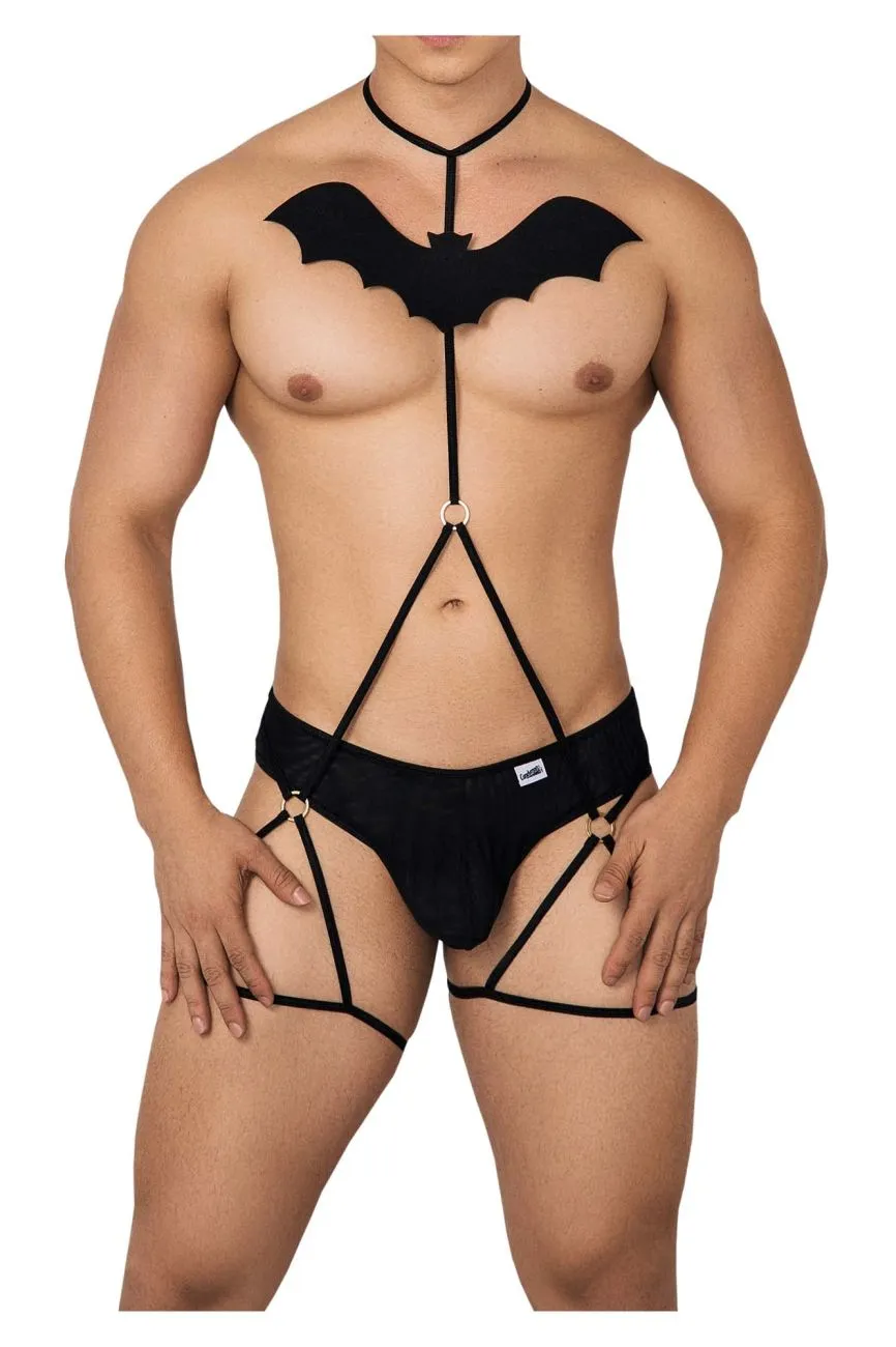 CandyMan 99631 Bat Two Piece Set Black
