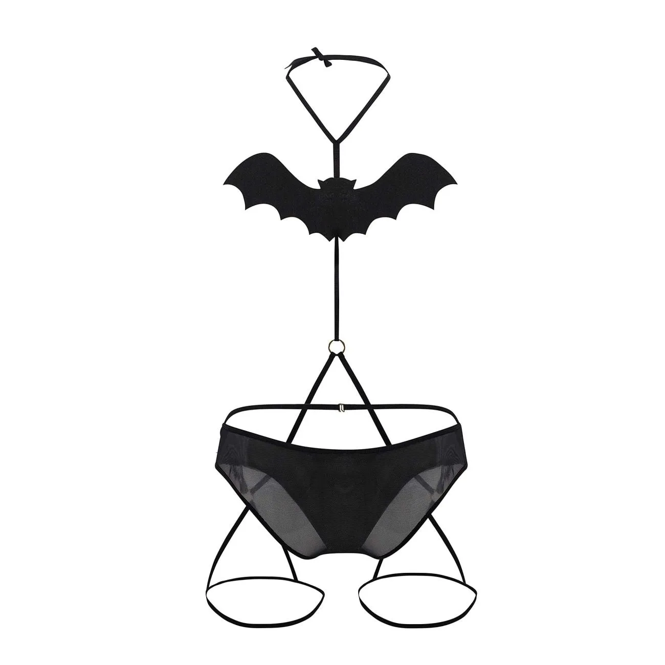 CandyMan 99631 Bat Two Piece Set Black