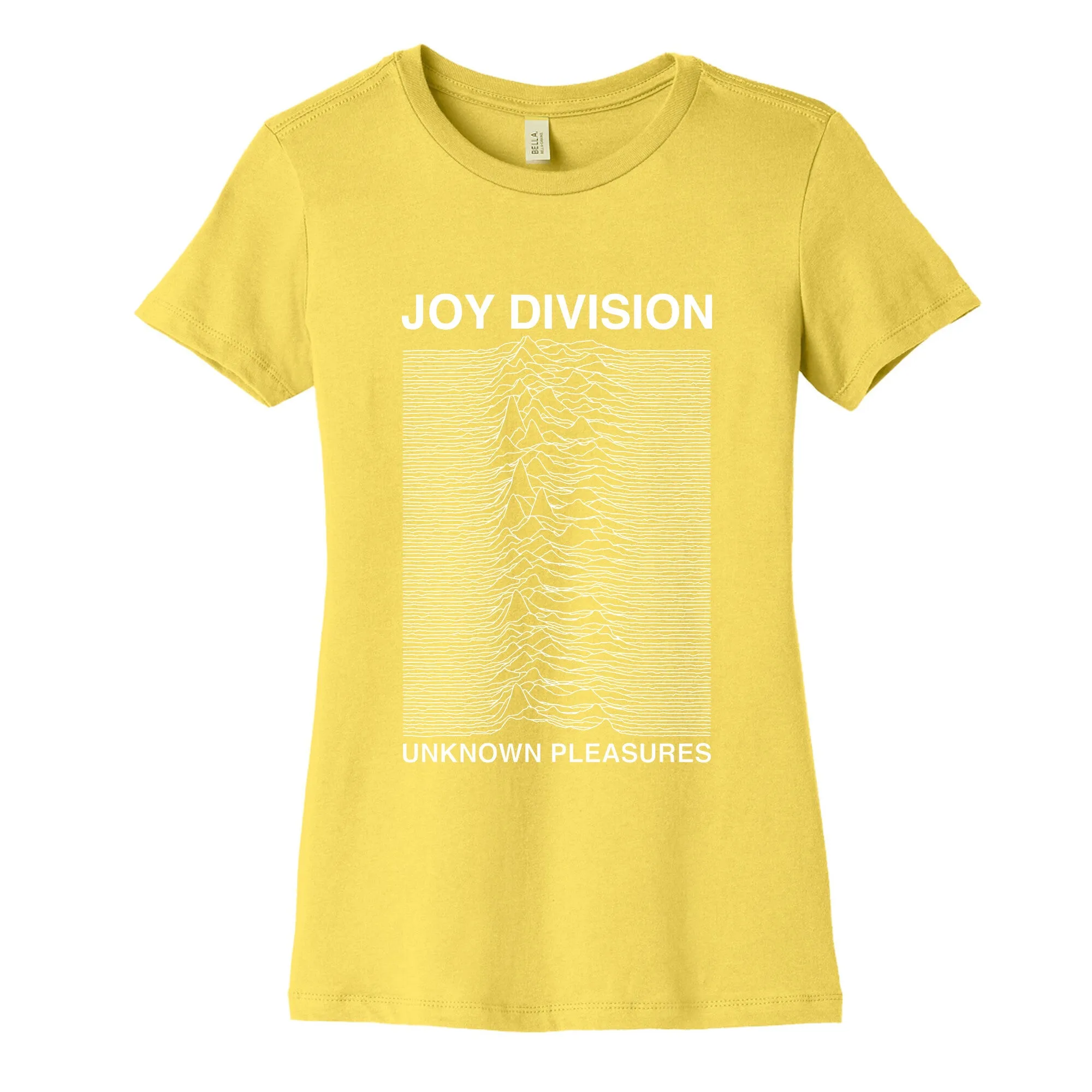 Joy Division Unknown Pleasures Womens Cotton Tee