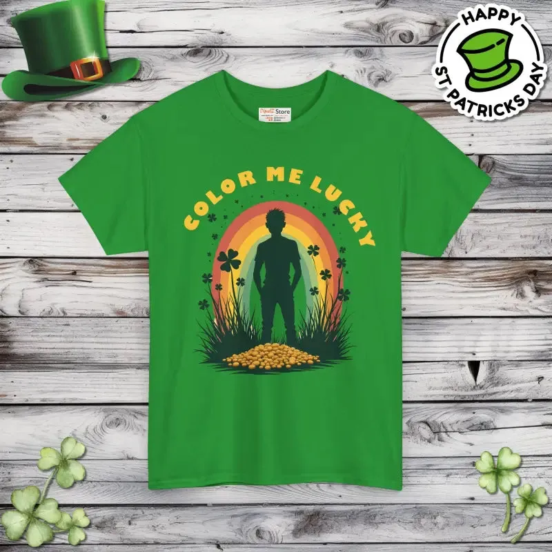 Leprechaun Inspired Unisex Heavy Cotton Tee