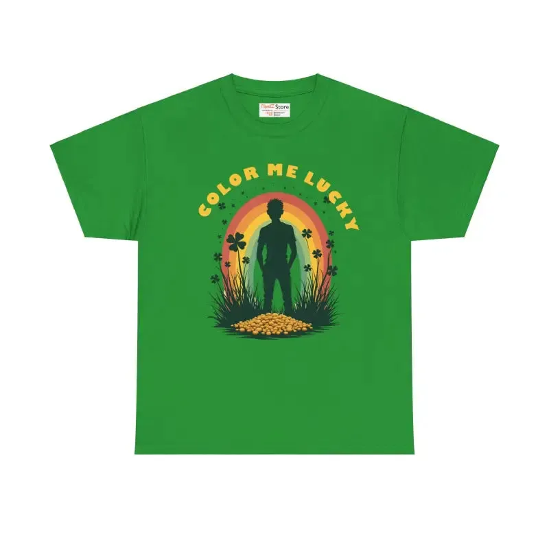 Leprechaun Inspired Unisex Heavy Cotton Tee