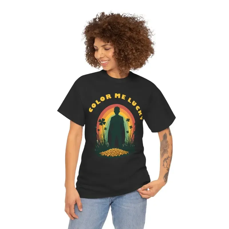Leprechaun Inspired Unisex Heavy Cotton Tee