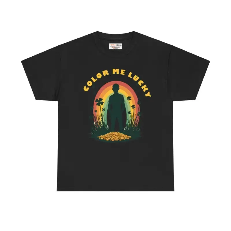 Leprechaun Inspired Unisex Heavy Cotton Tee