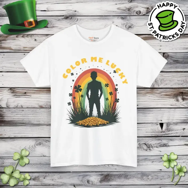 Leprechaun Inspired Unisex Heavy Cotton Tee