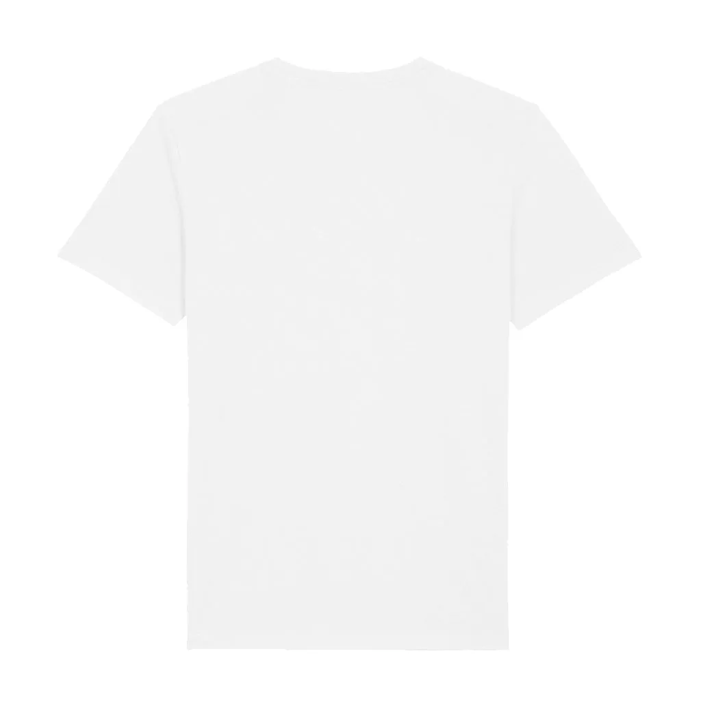 LNOE Circle Logo Distressed Yellow Unisex Organic T-Shirt