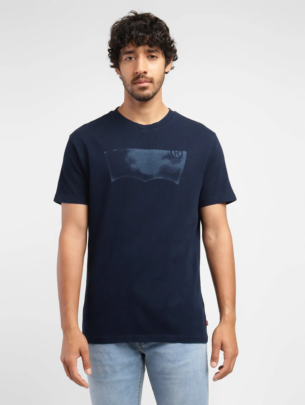 Men's Brand Logo Crew Neck T-shirt