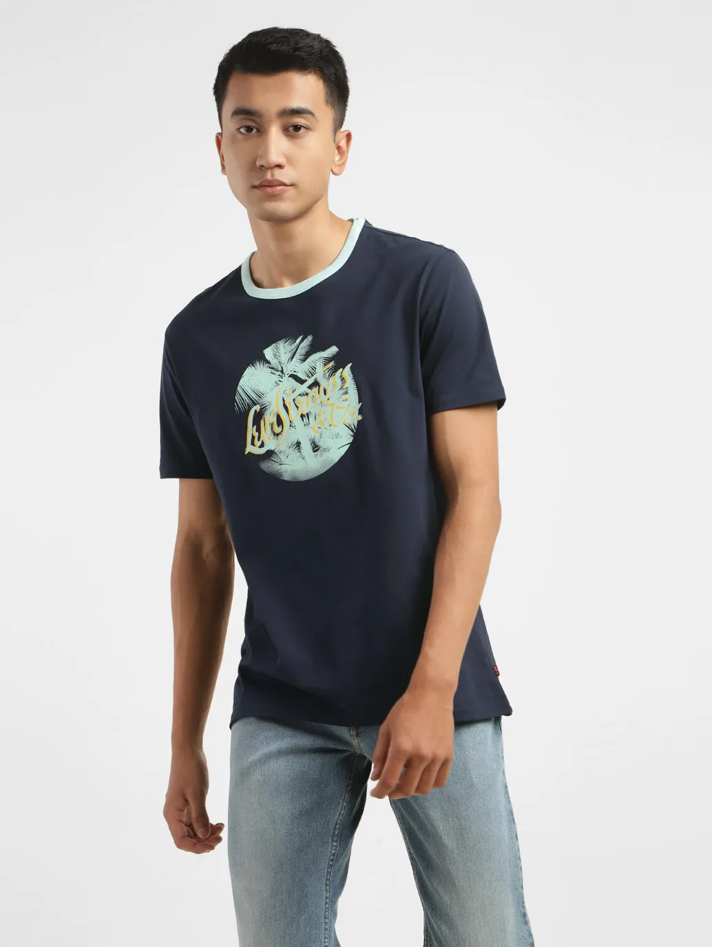 Men's Graphic Crew Neck T-shirt