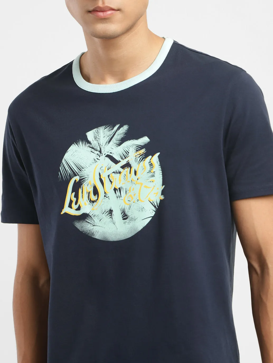 Men's Graphic Crew Neck T-shirt