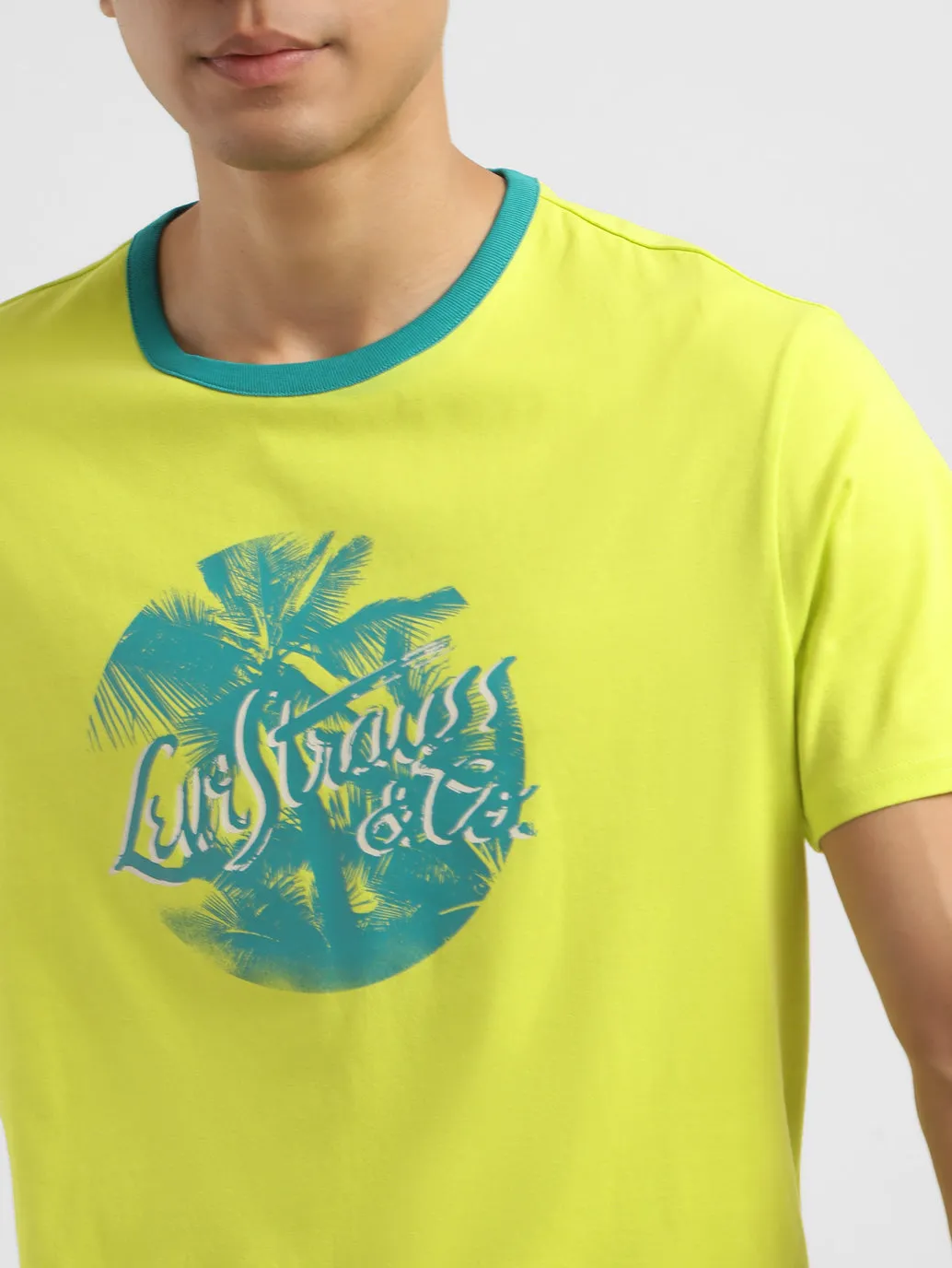 Men's Graphic Crew Neck T-shirt