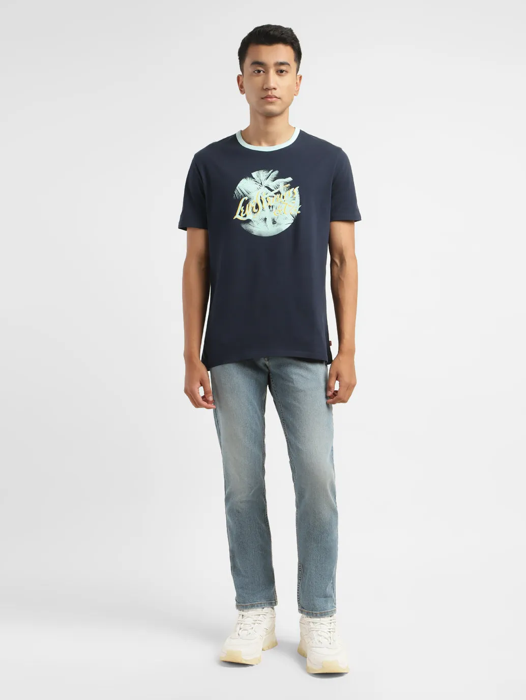 Men's Graphic Crew Neck T-shirt