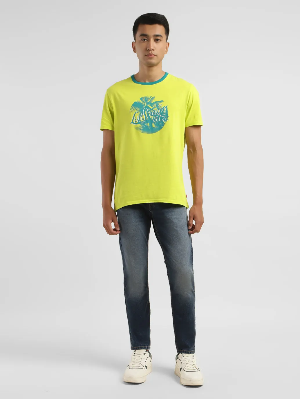 Men's Graphic Crew Neck T-shirt