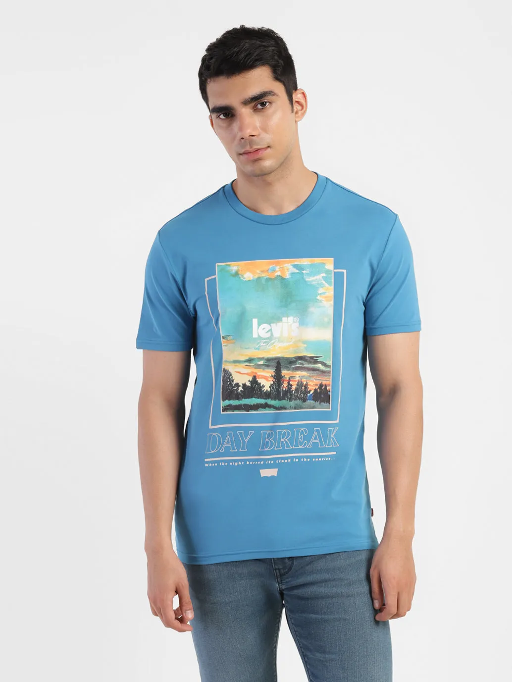 Men's Graphic Print Regular Fit T-shirt