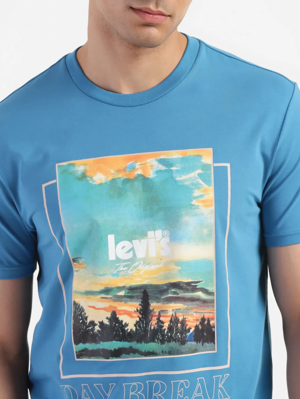 Men's Graphic Print Regular Fit T-shirt