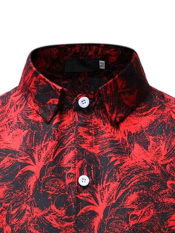 Men's Tie Dye 3D Print Long Sleeve Shirt