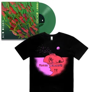 MOODY BEACHES 'Acid Ocean' LP   T-Shirt