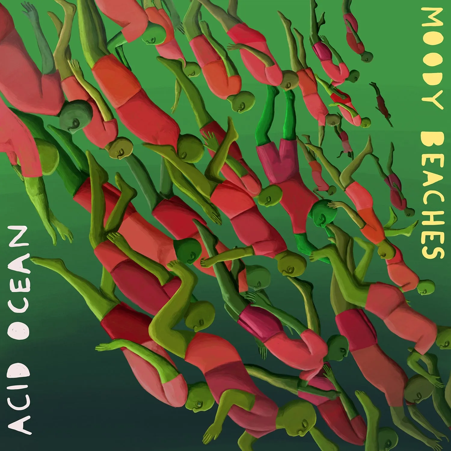 MOODY BEACHES 'Acid Ocean' LP   T-Shirt