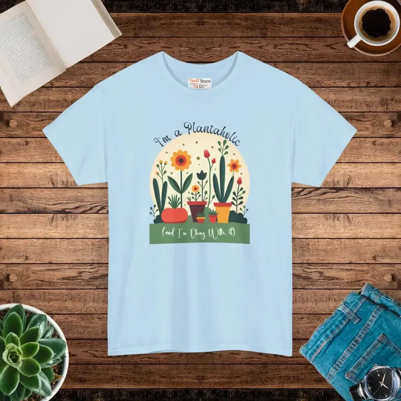 Plant Passion Heavy Cotton Tee Embrace Green Love