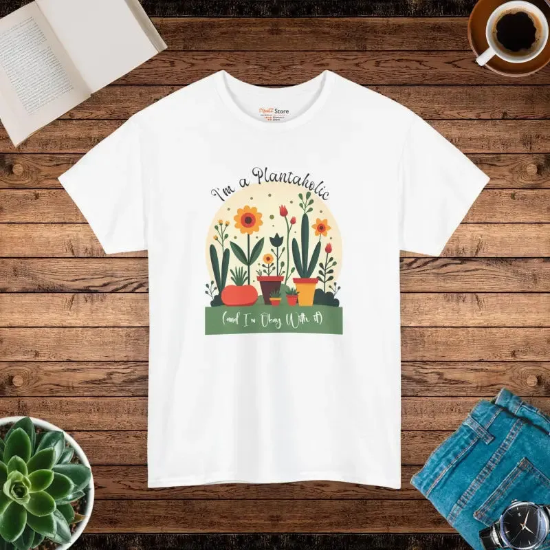 Plant Passion Heavy Cotton Tee Embrace Green Love