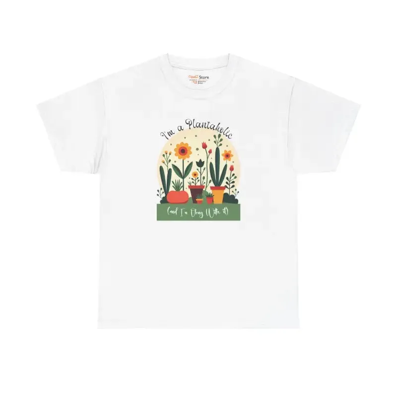 Plant Passion Heavy Cotton Tee Embrace Green Love