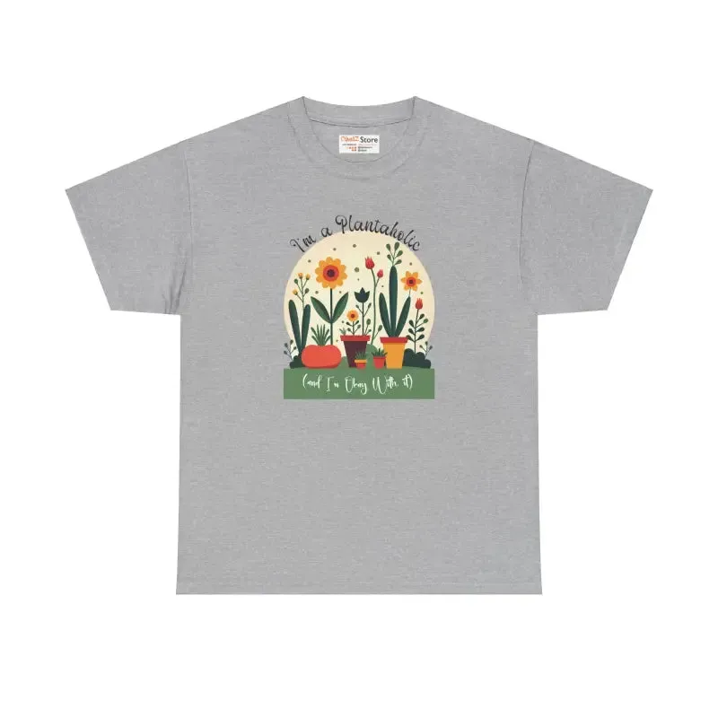 Plant Passion Heavy Cotton Tee Embrace Green Love