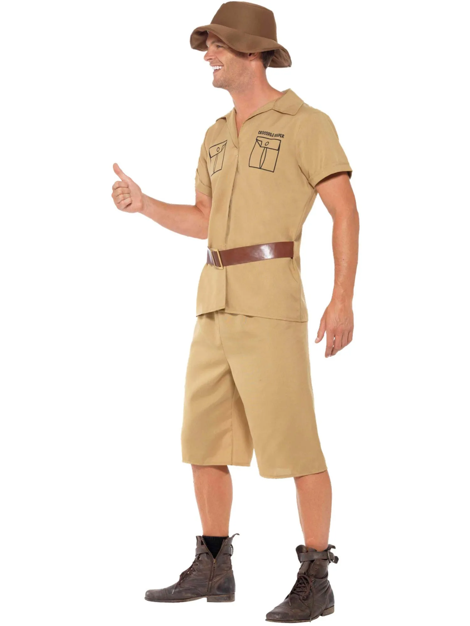 Safari Man Costume, Brown  Wholesale