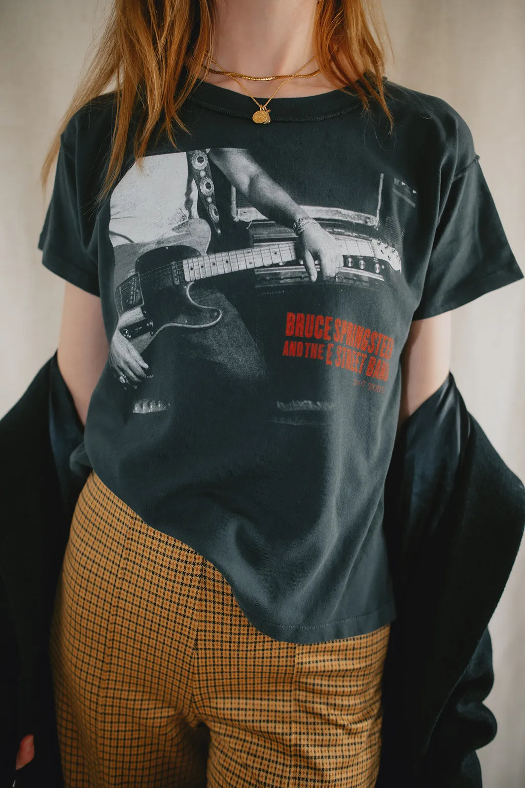 The Bruce Springsteen Studio Photo Reverse GF Tee by Daydreamer