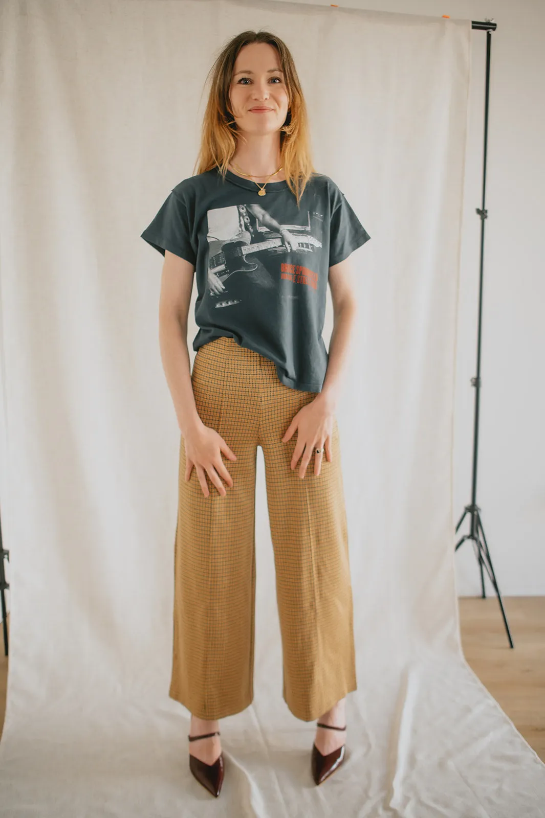 The Bruce Springsteen Studio Photo Reverse GF Tee by Daydreamer