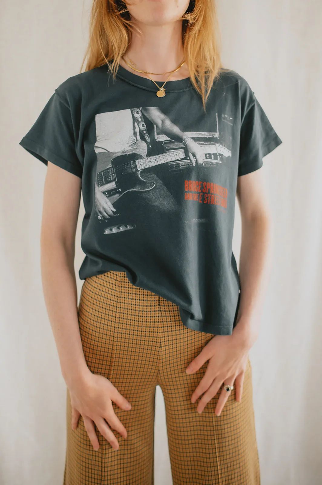 The Bruce Springsteen Studio Photo Reverse GF Tee by Daydreamer