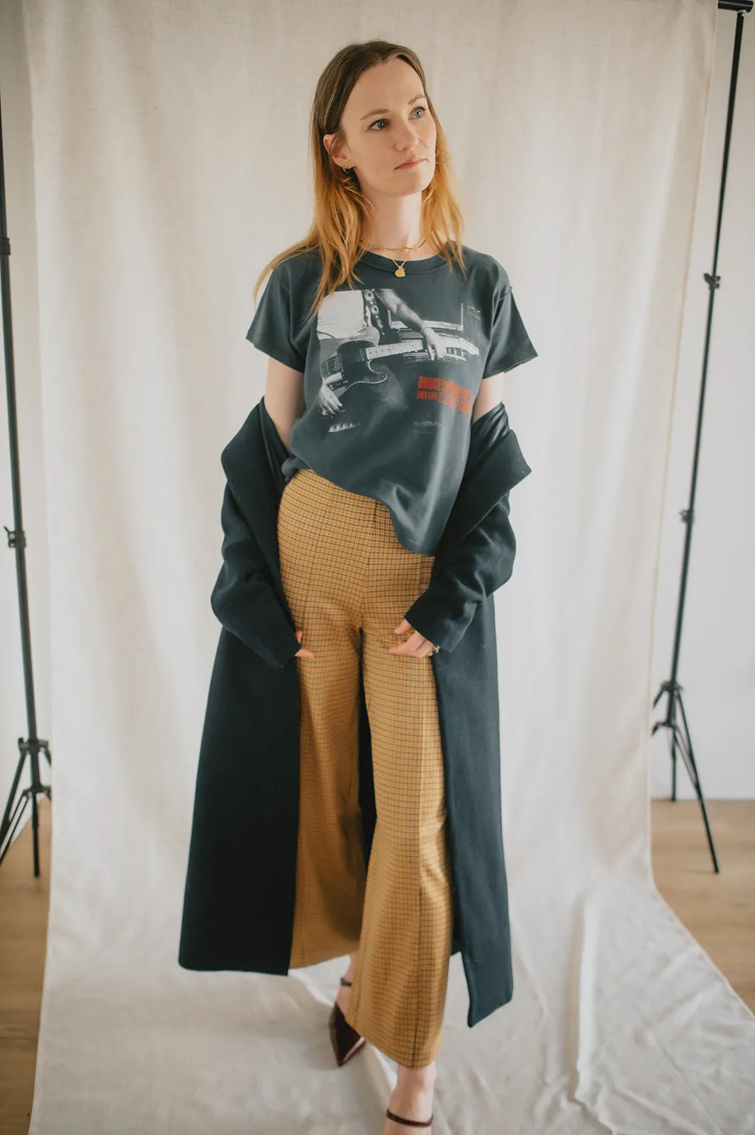 The Bruce Springsteen Studio Photo Reverse GF Tee by Daydreamer
