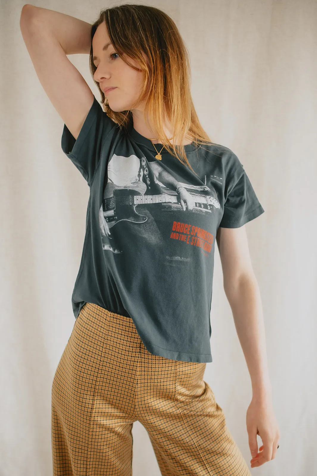 The Bruce Springsteen Studio Photo Reverse GF Tee by Daydreamer