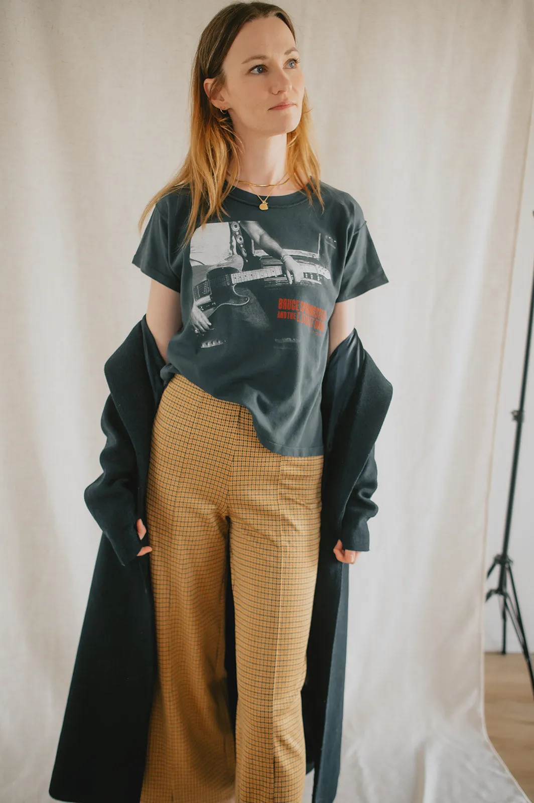 The Bruce Springsteen Studio Photo Reverse GF Tee by Daydreamer