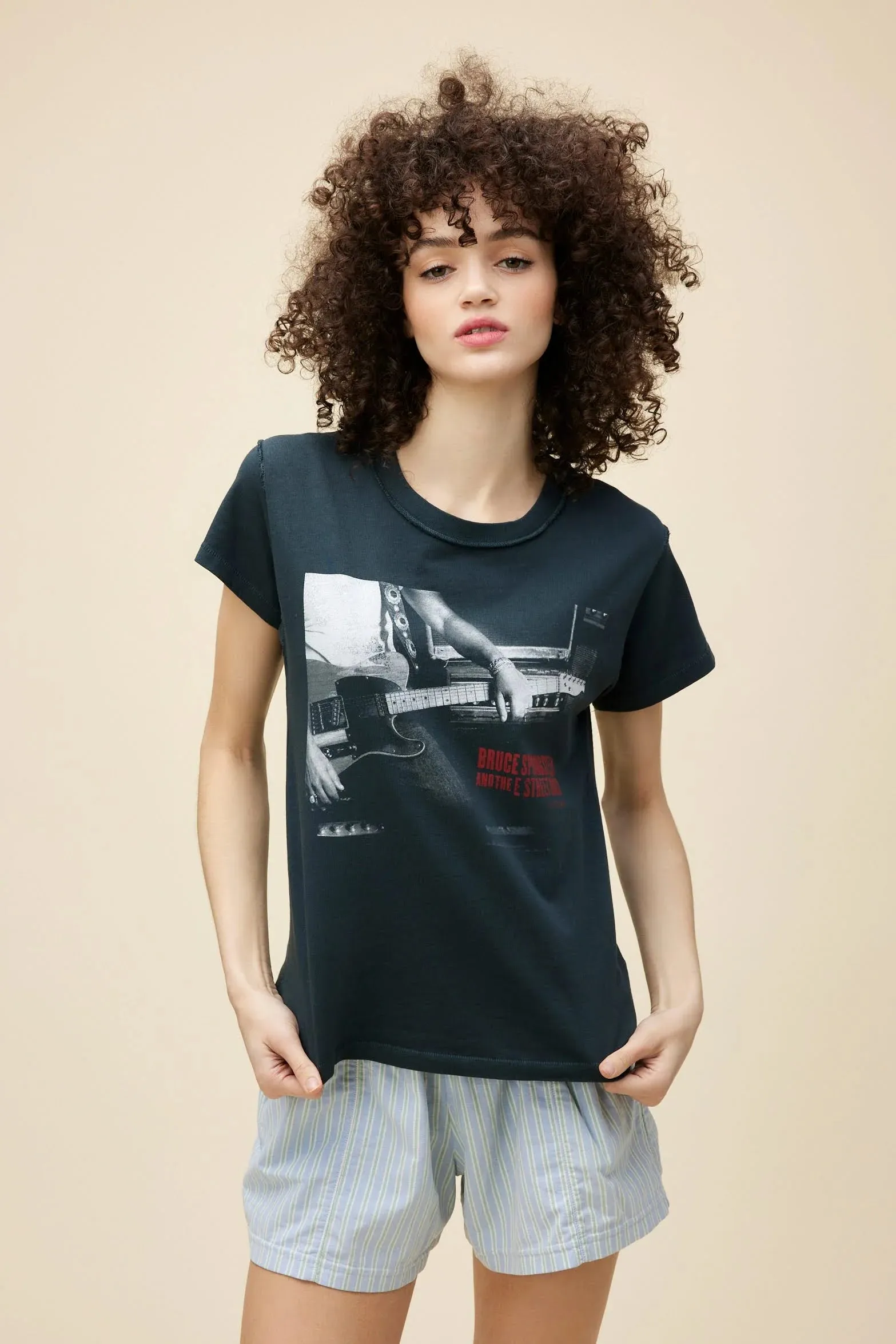 The Bruce Springsteen Studio Photo Reverse GF Tee by Daydreamer
