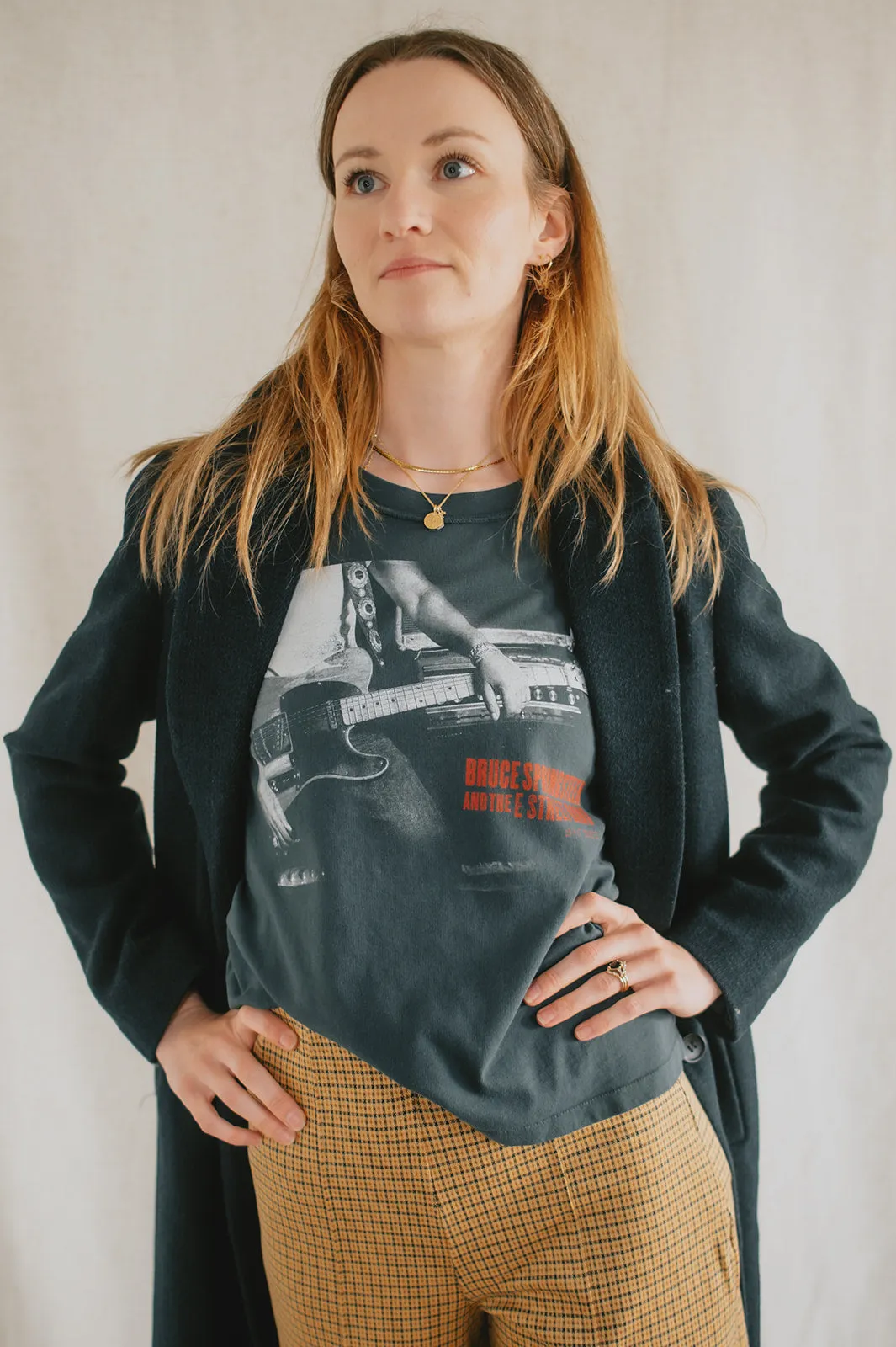 The Bruce Springsteen Studio Photo Reverse GF Tee by Daydreamer