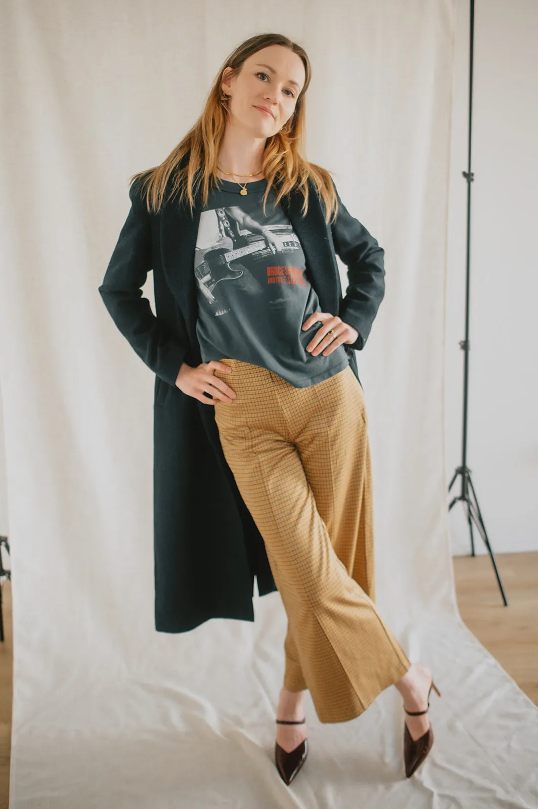 The Bruce Springsteen Studio Photo Reverse GF Tee by Daydreamer