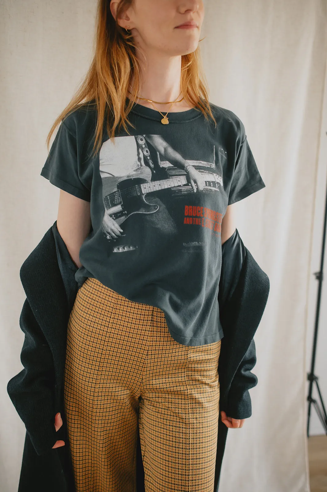 The Bruce Springsteen Studio Photo Reverse GF Tee by Daydreamer
