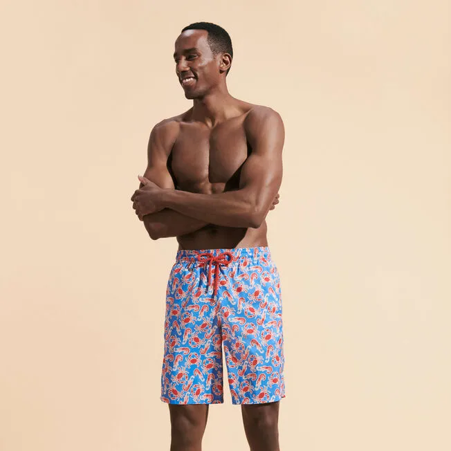 VILEBREQUIN Men Long Swimwear Ultra-light and Packable Crabs & Shrimps