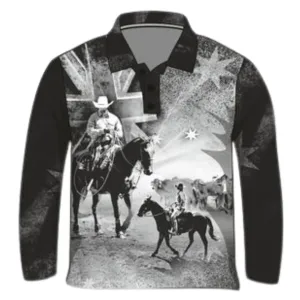 Western | Australian Flag Bull Fishing Shirt ★Pre-Order★