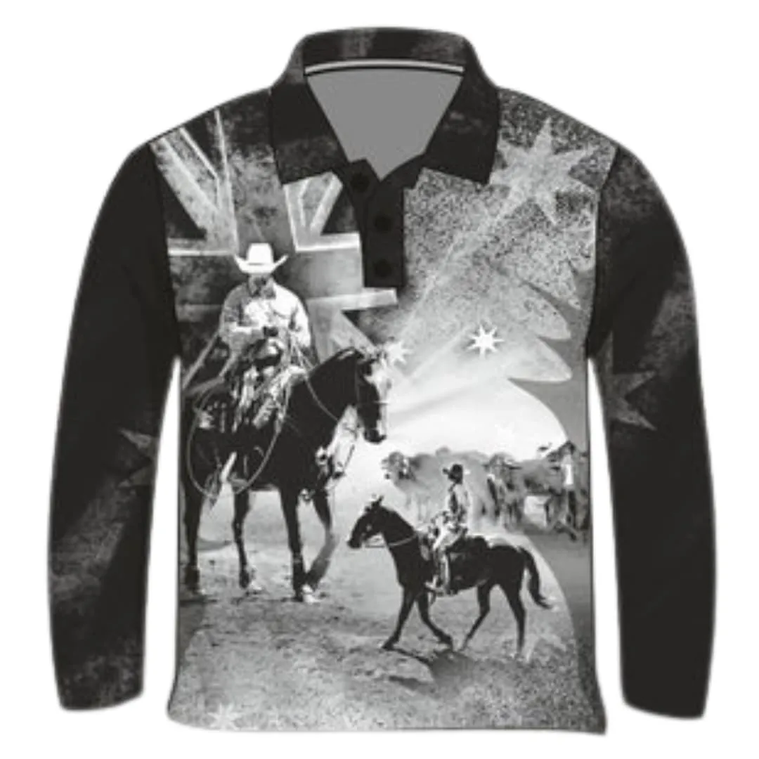 Western | Australian Flag Bull Fishing Shirt ★Pre-Order★